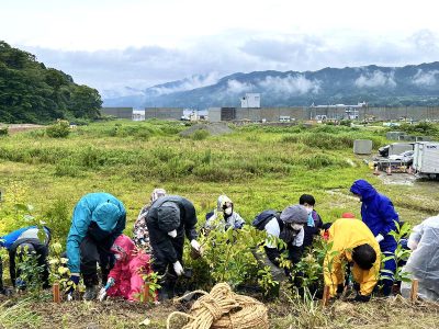 2022年8月28日_岩手県山田町植樹祭、いのちを守る森づくり