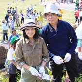 石川さゆりさんと細川理事長