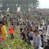 1万人募集のところ、1万2千人のボランティアが参加してくれました!!