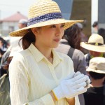 NEWS ZERO キャスターの山岸舞彩さんも植樹に参加 宮城県岩沼市千年希望の丘植樹祭2014