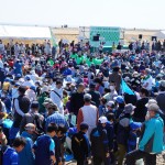 地元の方々を中心に2,000人のボランティアが参加してくれました