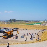 宮城県岩沼市千年希望の丘植樹祭2013
