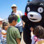 くまモンも植樹祭に駆けつけてくれました 宮城県岩沼市千年希望の丘植樹祭2013