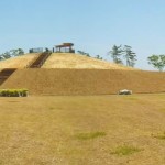 植樹前の1号丘 宮城県岩沼市千年希望の丘植樹祭2013